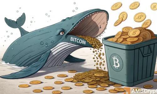 比特币巨鲸单月抛售超11万枚BTC,9月市场或迎看跌行情