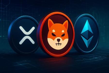 今日XRP与柴犬币表现优于以太坊,市场趋势或现分化