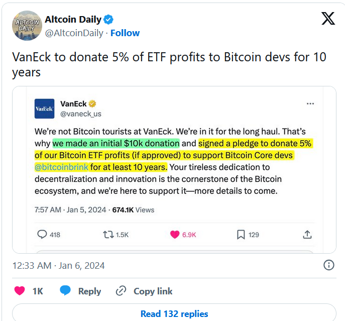 VanEck CEO为比特币未来价格突破40万美元提供全新分析视角