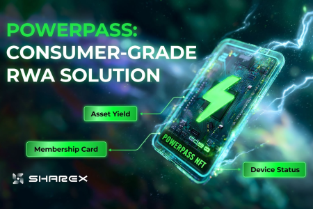 ShareX推出PowerPass:以共享经济为基础的消费级RWA解决方案
