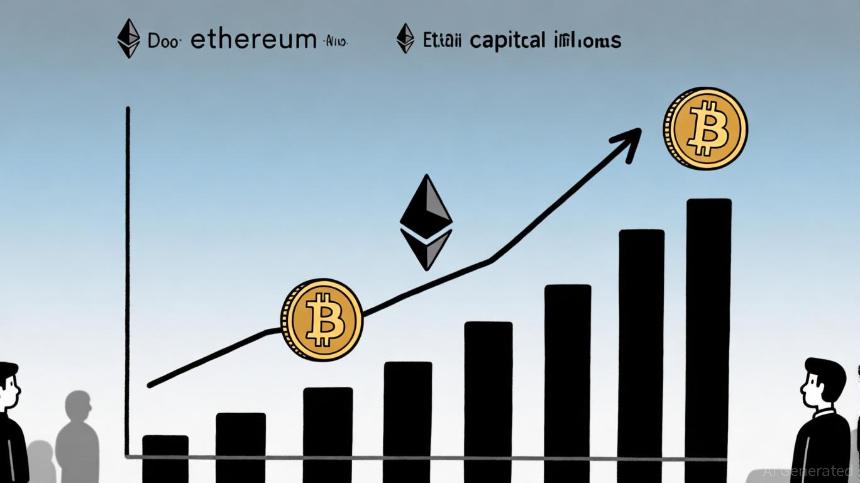 加密市场资本重新分配：以太坊崛起与比特币的稳定角色