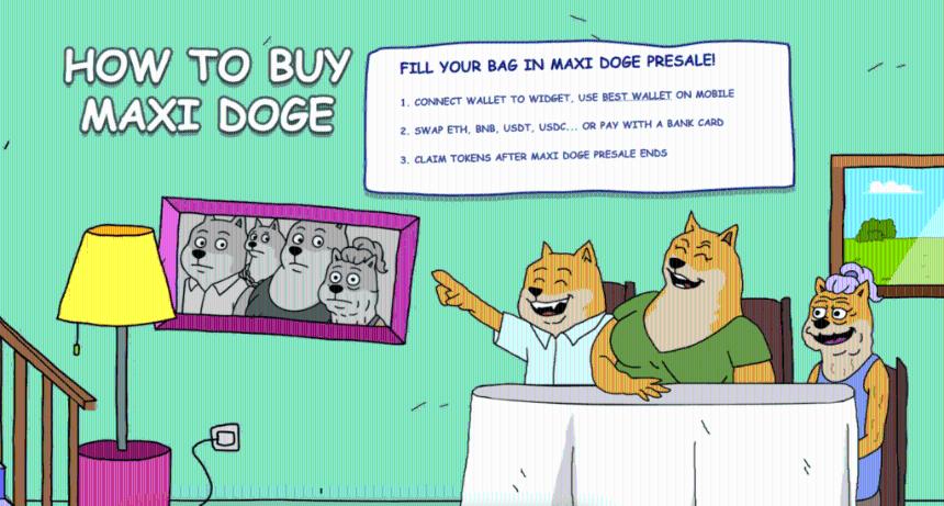  狗狗币鲸鱼旋转进入 200 万美元 Maxi Doge 预售 – 下一个 100 倍加密货币？ 