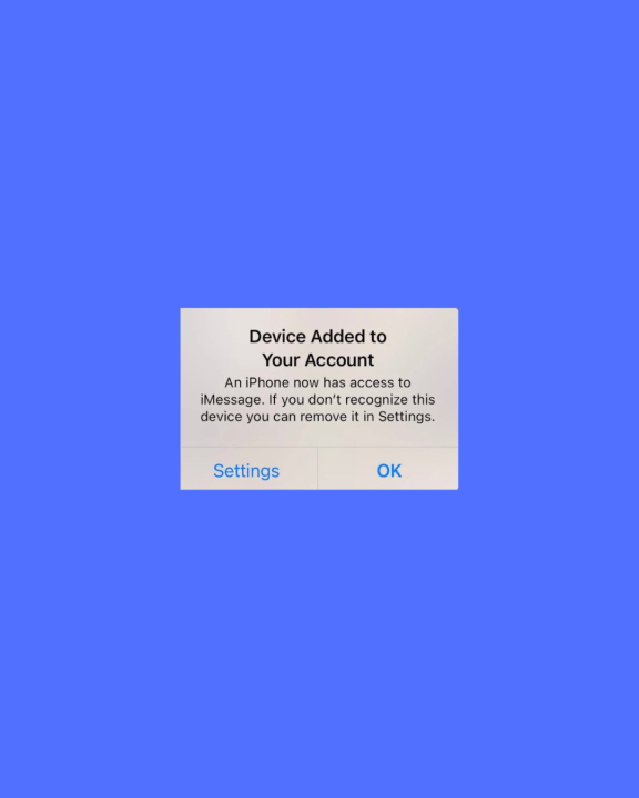 PHOTO OF NOTIFICATION