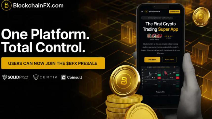 BlockchainFX完成724万美元预售，推出首个多资产交易平台测试版