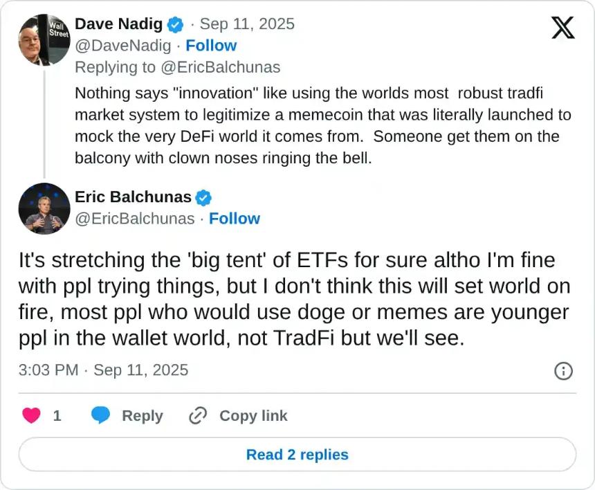  狗狗币 DOJE ETF 的推出推迟至周五——狗狗币能否守住涨幅？ 