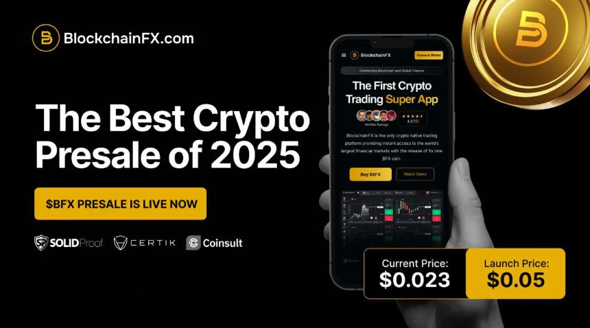 BlockchainFX：为何成为2025年最受瞩目的加密货币预售平台