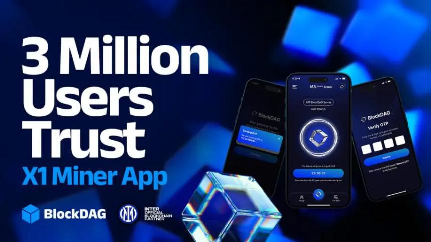 比特币现金和卡尔达诺面临价格障碍,BlockDAG 矿工数量达 300 万,持币者数量达 31.2 万