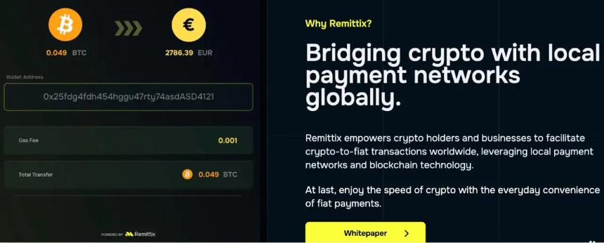 Remittix ($RTX) 全球支付领域的安全解决方案