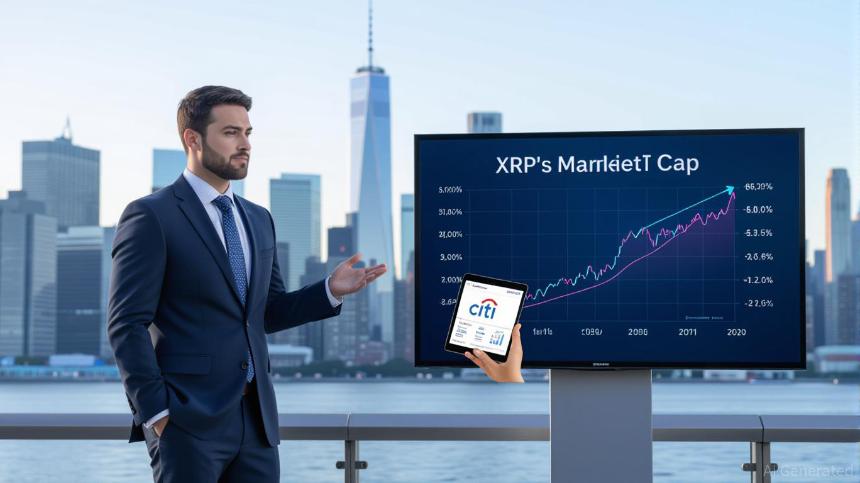XRP市值超越花旗集团：金融基础设施的范式转变