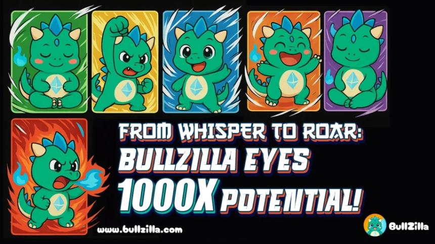  投资2025年9月最佳Meme币预售：狗狗币和柴犬币价格飙升，BullZilla 势不可挡 