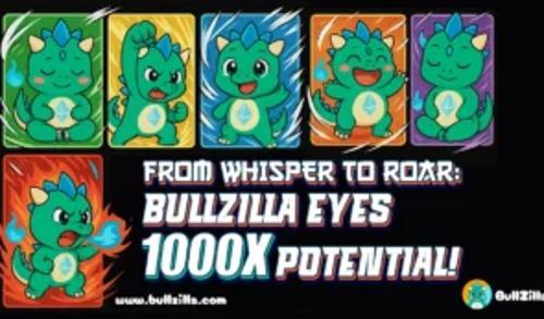  投资2025年9月最佳Meme币预售：狗狗币和柴犬币价格飙升，BullZilla 势不可挡 