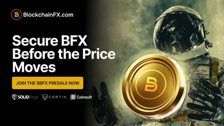 BlockchainFX预售额突破730万美元，领跑加密市场超越BNB与HYPE