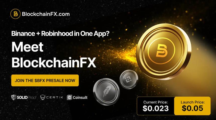 BlockchainFX预售额突破730万美元——这会是超越BlockDAG和Maxi Doge的最佳加密货币投资机会吗？