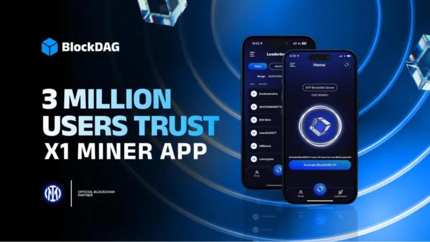 MYX价格承压，Mantle创新高，BlockDAG矿工突破300万