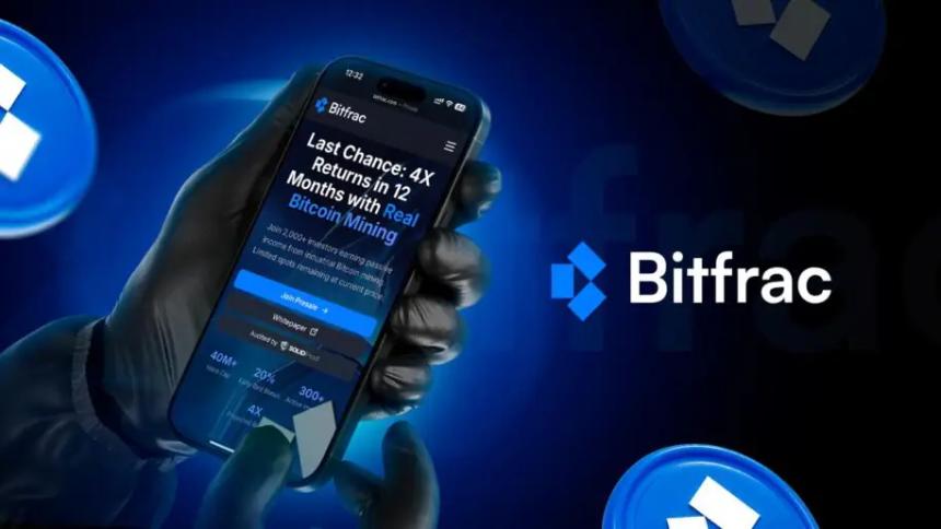 比特币挖矿代币化：Bitfrac以0.024美元价格开启预售，是否为市场最佳选择？