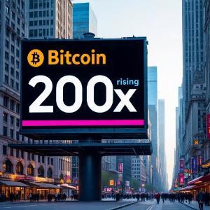 CEO预测比特币市值将飙升至400万亿美元，暴涨200倍