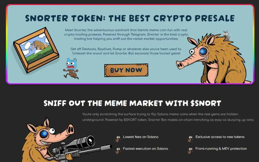 Snorter Token预售火爆进行中