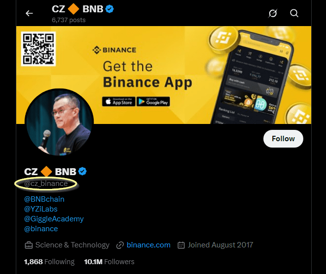 赵长鹏重返币安的传闻推动BNB价格突破960美元