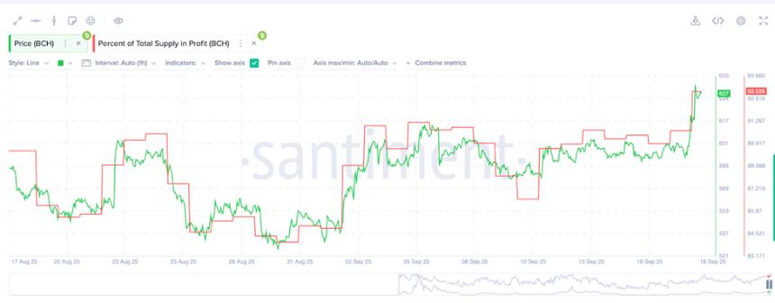 比特币现金(BCH)价格为何上涨?未来目标剑指750美元