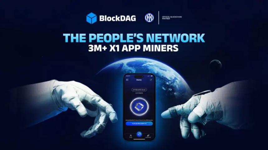 BlockDAG凭300万X1矿工及4.1亿美元预售成绩稳居2025年加密货币领先地位