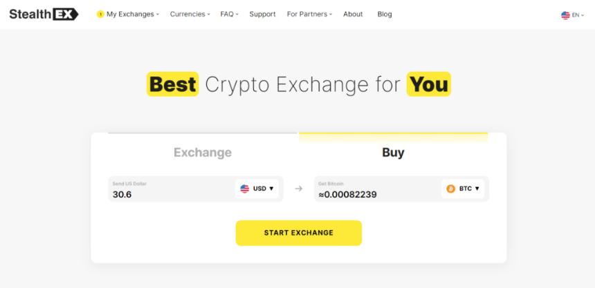 信用卡快速购买加密货币：StealthEX 平台全面评测