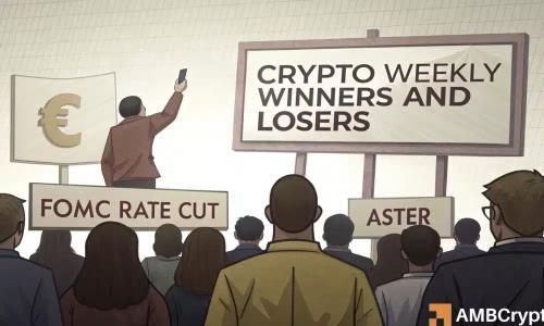 加密货币市场周报：ASTER飙升，FARTCOIN领跌