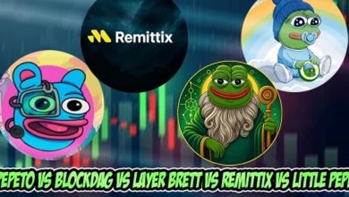 2025年最值得关注的加密货币:Pepeto、BlockDAG、Layer Brett、Remittix与Little Pepe全面对比