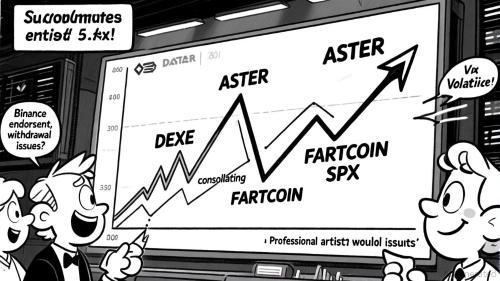小众加密资产的崛起：ASTER、DEXE、FARTCOIN 和 SPX 的市场表现与风险分析