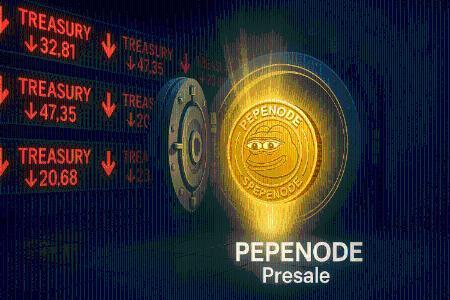 加密货币库存股因新投资暴跌 PEPENODE预售成市场焦点