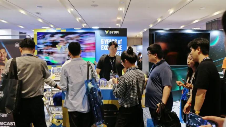 BYDFi亮相韩国区块链周2025：深化Web3领域合作与参与