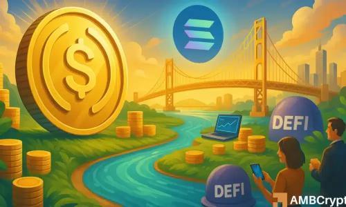 Circle在Solana上铸造2.5亿美元USDC：DeFi生态竞争加剧，能否超越Tether？