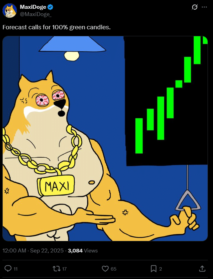  认识博美犬伯特伦 (Bertram The Pomeranian)：狗狗币 ETF 新闻和 Meme Coins 将于 Uptober 回归吗？ 
