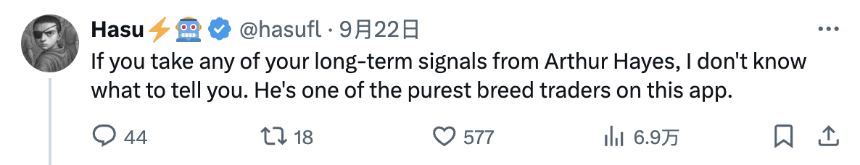 Arthur Hayes的逃顶艺术：喊单与操作的双重奏