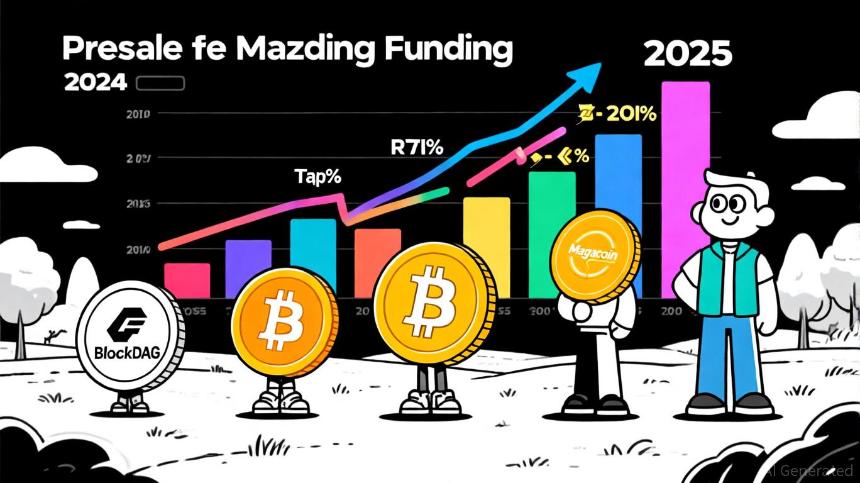 2025 年高潜力加密货币项目：预售势头和投机性增长动力