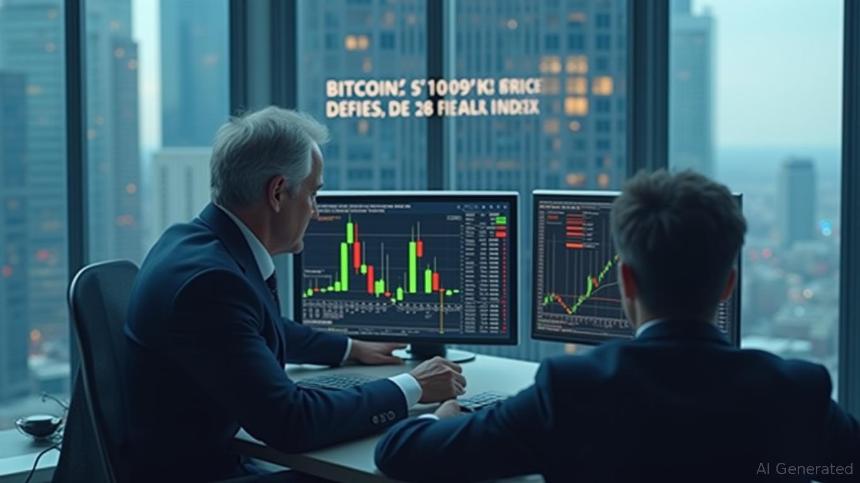 比特币价格接近10.9万美元 恐惧指数跌至28 引发市场反弹预期