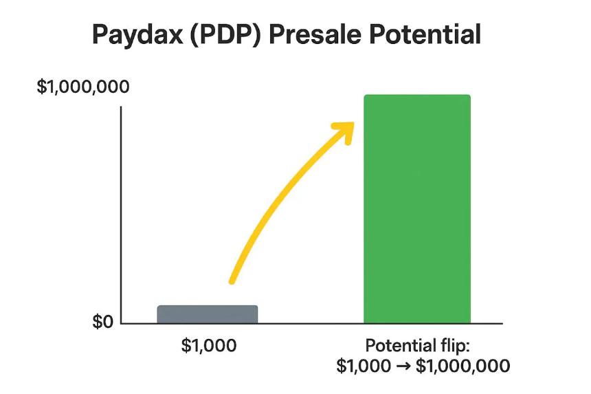 专家建议：想将1000美元投资变成100万美元？选择Paydax (PDP)，而非狗狗币或柴犬币