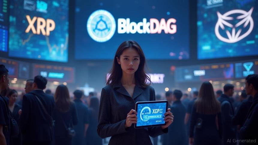 BlockDAG 预售突破 4.15 亿美元，超越 XRP 和 Tron 成为 2025 年加密市场焦点