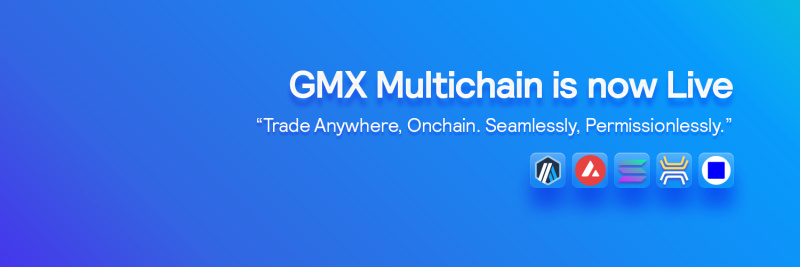GMX推出Multichain平台，实现跨所有公共区块链的无缝Perp交易