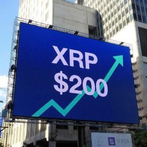  XRP 即将爆发？分析师预测其将长期存在并大胆设定 200 美元目标 