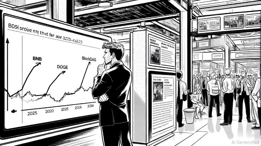  展望下一轮加密货币牛市：BNB 的机构支持、DOGE 的投机波动与 BlockDAG 的技术革新 