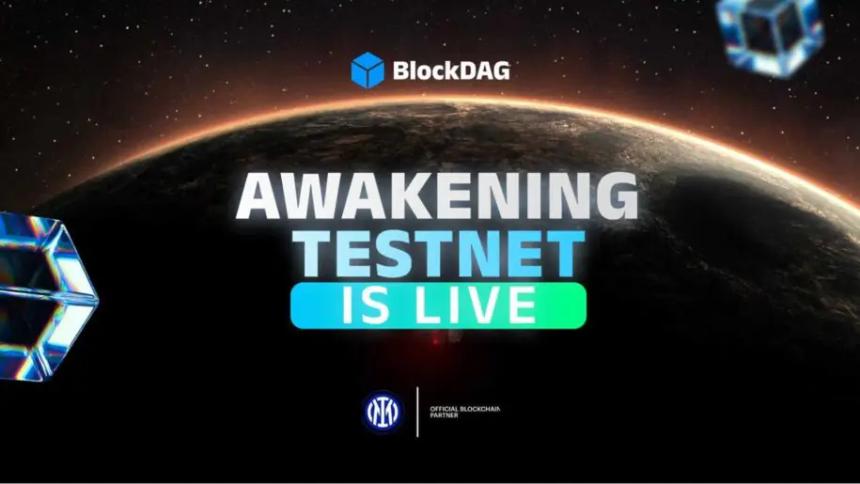 常春藤阻力位持续，柴犬价格目标放缓，但 BlockDAG 的“唤醒水龙头”现已证明其真正实用