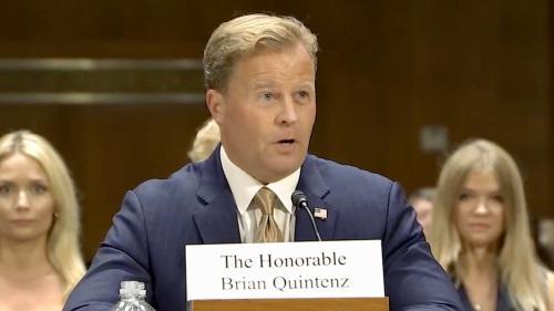 白宫撤回 Brian Quintenz 的 CFTC 主席提名