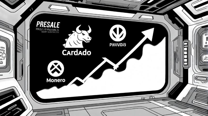 BullZilla预售、Cardano智能合约演进以及Monero隐私再度崛起:2025-2026年高增长加密货币机遇