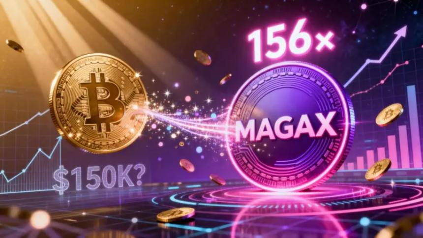 比特币年底或冲击15万美元大关,Moonshot MAGAX成加密市场新焦点