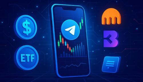 Telegram钱包将上线代币化美国股票和ETF，Kraken与BackedFi助力全球交易