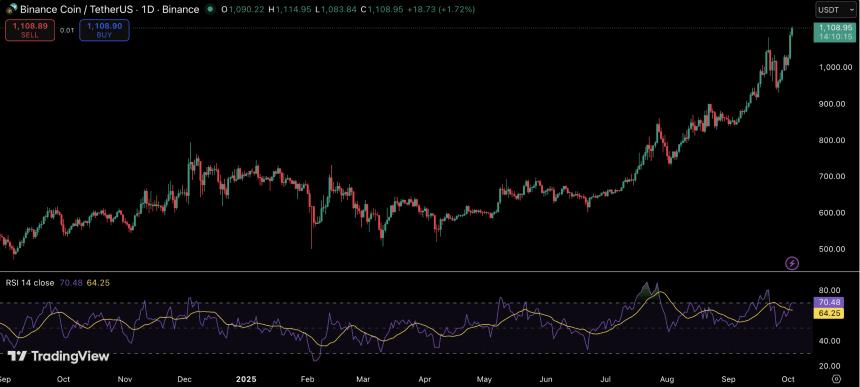 BNB价格预测:突破历史新高,5000美元目标或成现实