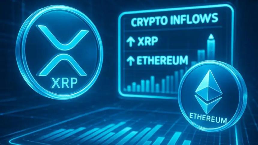 加密货币市场总市值突破4.1万亿美元，XRP和以太坊成资金流入焦点