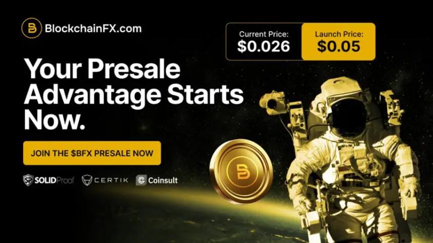 BlockchainFX 被评为 2025 年最具潜力 ICO,领先 Tapzi、SpacePay 和 Pepenode