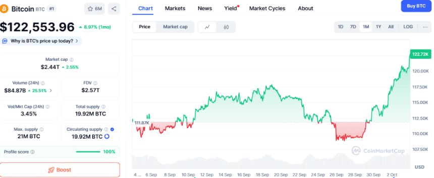 比特币迈向20万美元——哪个能带来更大的投资回报率？