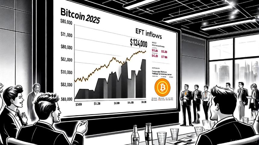 比特币ETF流入和机构采用：BTC 2025年发展轨迹的催化剂